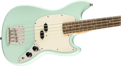 Miniatura 4 de Squier Classic Vibe 60s Mustang Bass, verde surf, diapasón de laurel