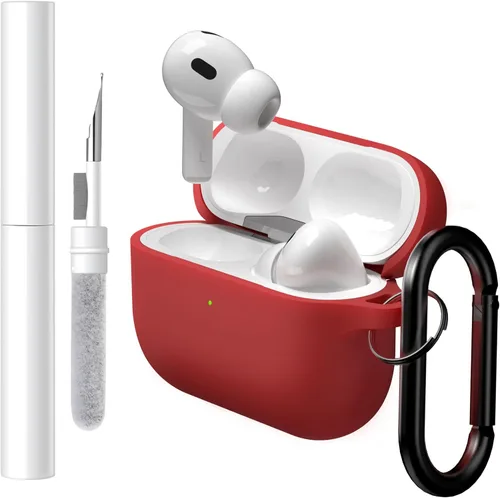 Miniatura 14 de Brujula Funda protectora de silicona para AirPods 4 con ANC, compatible con AirPods de 4ª generación 2024 (Avocado, AirPods 4 con ANC)
