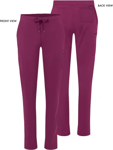 Miniatura 5 de Pantalones Adar Addition Scrubs, ropa quirúrgica, ajustados, con cordón, estilo cargo, para mujer