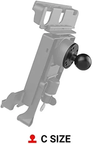 Miniatura 4 de RAM Mounts Placa redonda con bola RAM-202U con bola de tamaño C de 15 pulgadas