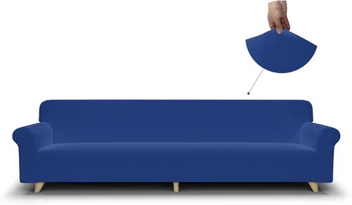Miniatura 10 de Più Bello - Fundas bielásticas para sofá, color azul eléctrico