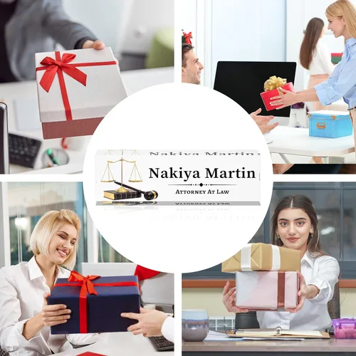 Miniatura 7 de Placa de nombre personalizada para escritorio, placa de nombre de escritorio de acrílico personalizada, regalos de agradecimiento a los empleados