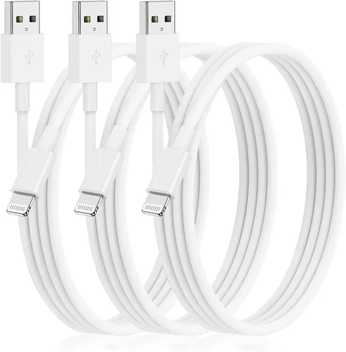 Miniatura 9 de Pack de 3 para [Certificado MFi de Apple] Cable de Carga para iPhone 0.3M - Cable Lightning a USB - 1 Pie de Cables de Carga USB para iPhone