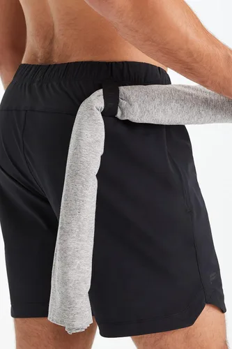 Miniatura 21 de Fabletics The One - Pantalón corto para hombre (forro), entrenamiento, natación, ligero, de secado rápido, bolsillo con cremallera, tejido elástico