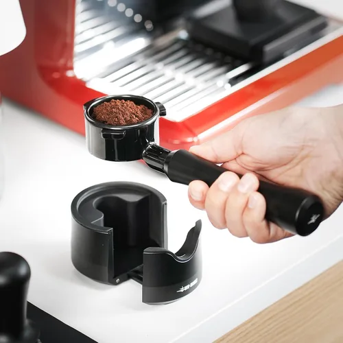 Miniatura 7 de MHW-3BOMBER Portafiltro sin fondo de 54 mm Compatible con Breville Barista Express, BES870XL, BES878, BES880, Portafiltro de espresso plano desnudo