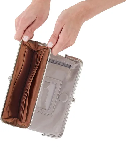 Miniatura 32 de HOBO Cartera de mano de cuero Lauren para mujer
