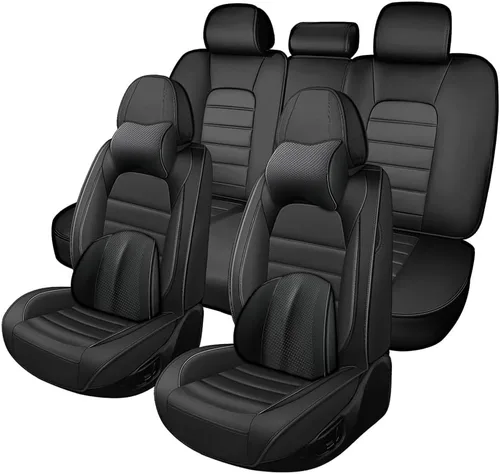 Miniatura 22 de Funda de cuero de 2 asientos para Mazda CX-3 CX-30 CX-5 CX-50 MX-30, antideslizante, impermeable, resistente al desgaste, funda universal