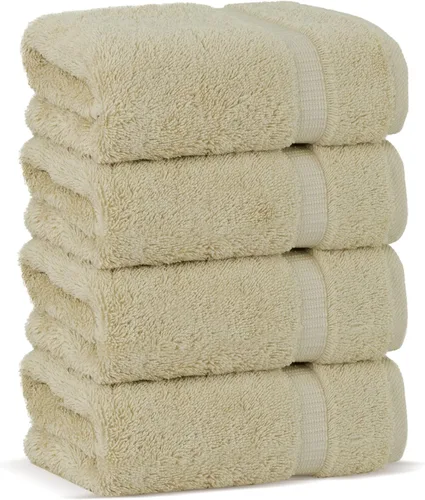 Miniatura 64 de Chakir Turkish Linens - Toallas turcas de alta calidad 100% algodón para baño, 13 x 13 pulgadas (6 toallas pequeñas, aguamarina)