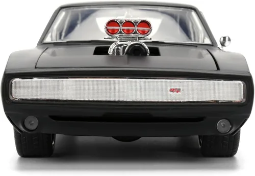 Miniatura 5 de Jada Fast & Furious 1:24 Dom's 1970 Dodge Charger R/T - Auto fundido a presión, juguetes para niños y adultos