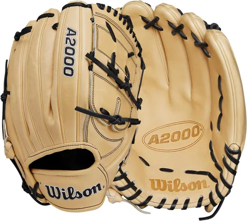 Wilson A2000 Guantes de béisbol para lanzador - 11.75" y 12" Rubio