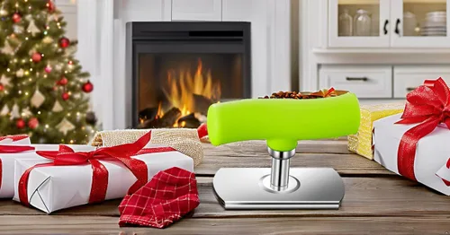 Miniatura 7 de Abridor de tarros para manos débiles, abridor de tarros para personas mayores, abridor de tapa giratoria de acero inoxidable, accesorios de cocina