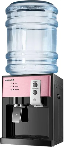 Miniatura 8 de Dispensador de agua caliente y fría, dispensador de enfriador de agua de carga superior de 5 galones, 3 ajustes de temperatura, dispensador