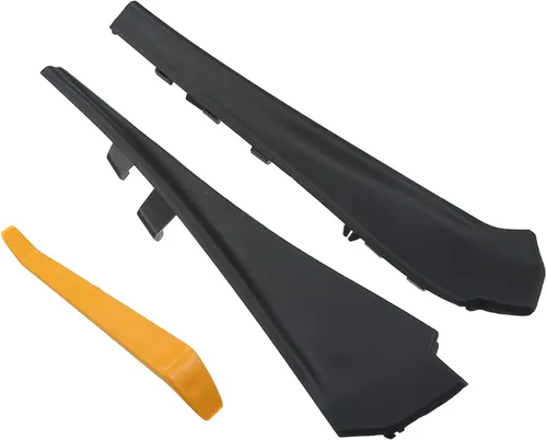 66895-4CL0A / Extensión de carenado lateral del limpiaparabrisas delantero izquierdo derecho/parabrisas para Nissan Rogue 2014-2019, duradero,