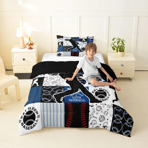 Miniatura 63 de Juego de edredón de caricaturas de autos para adolescentes, juego de ropa de cama de transporte urbano, ropa de cama para decoración del hogar