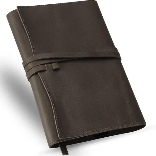Miniatura 10 de Jack&Chris Funda de Cuero para Biblia, Funda de Libro de Cuero para Hombres y Mujeres, Funda para Biblia con Correa Portabiblia Regalos, JC61-8L