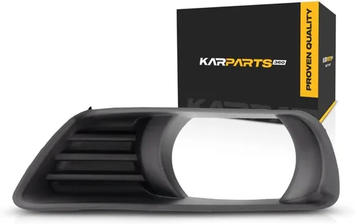 CarLights360: Para Toyota Camry antiniebla 2007 2008 2009 lado del conductor carcasa negra - Reemplazo para TO2598101 | 52128-06040, 52128-33050