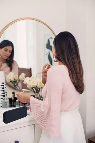 Miniatura 3 de Soporte para brochas de maquillaje de silicona, bolsa de maquillaje de viaje, organizador de brochas portátil suave, artículos esenciales de viaje