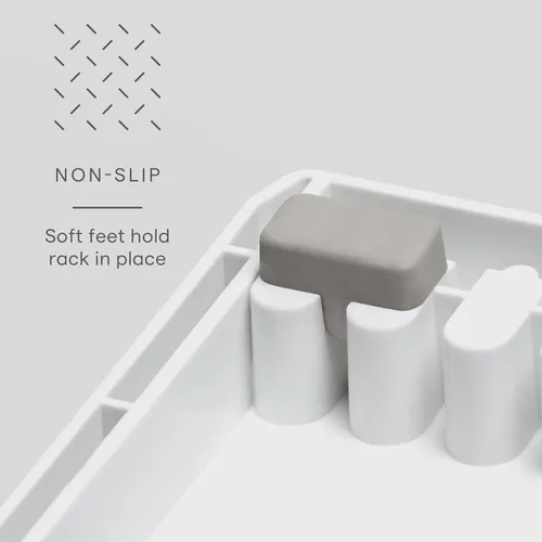 Miniatura 3 de YouCopia StoreMore Estante para Utensilios de Cocina con Alambres Altos de Acero, Organizador Ajustable para Sartenes y Tapas para Almacenamiento