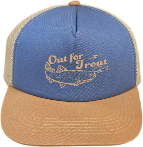 Miniatura 42 de ThatsRad Out for Trout Corduroy Snapback Sombrero Gorra Pesca con Mosca Pescador