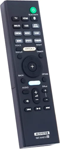 Miniatura 2 de Allimity RMT-AH401U RMTAH401U Control remoto de repuesto compatible con barra de sonido Sony HT-X9000F SA-XF9000 SA-X9000F SA-WX9000F HTX9000F