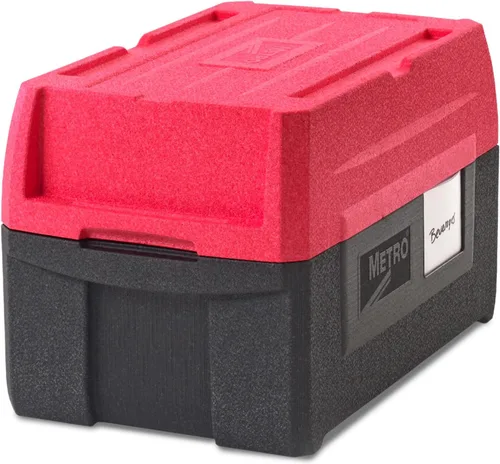Miniatura 14 de Metro Mightylite ML180XL Transportador de Alimentos Aislado de Carga Superior - Transportador de Bandejas Multipropósito de Grado Profesional, Negro