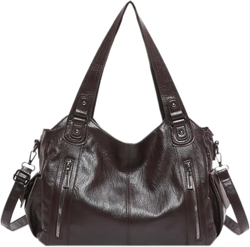 Miniatura 13 de Bolso cruzado para mujer, bolsos de mano suaves para mujer, bolsos de hombro para mujer, bolso grande de mano Fsahion, carteras para mujer