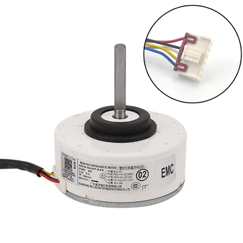 Miniatura 2 de Motor de aire acondicionado interior WZDK20-38G (ZKFP-20-8-6) Motor de ventilador sin escobillas de 20W DC para el hogar