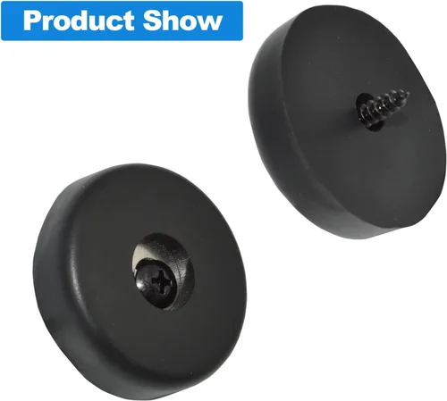 Miniatura 3 de Patas de goma, pies de goma para altavoz, paquete de 16 unidades de 1.575 in x 0.394 in, uso para pies de subwoofer, pies de altavoces, pies de caja