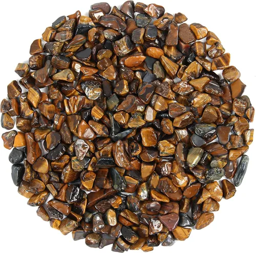 Miniatura 17 de Fragmentos de piedras de cristal mezclado natural de 1.1 libras - Piedras preciosas de cristal curativo triturado para brujería, rocas decorativas