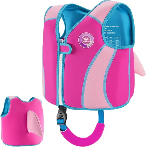 Miniatura 29 de Pottwal Chaleco de natación para niños - Chaqueta de natación - Hecho de neopreno y EPE - con correa ajustable en la entrepierna Verde