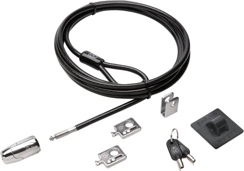 Kensington Kit de bloqueo de escritorio y periféricos 2.0, negro (K64424WW)