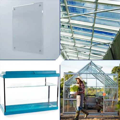 Miniatura 6 de KastLite Hoja de policarbonato transparente personalizada, hojas de plástico duro de 1/2 pulgada de grosor cortadas a medida, paneles transparentes