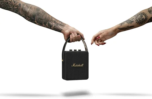 Miniatura 10 de Marshall Stockwell II - Altavoz Bluetooth portátil, negro y latón