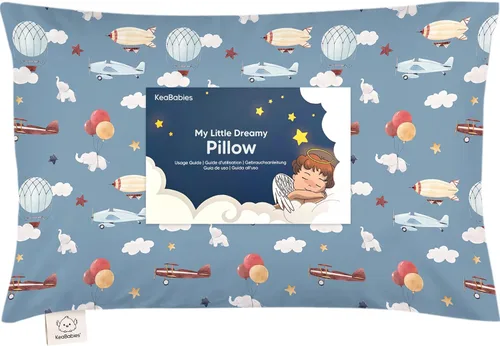 Miniatura 39 de KeaBabies - Almohada con funda para niños pequeños, almohada My Little Dreamy de 13 x 18 pulgadas (ABC Land)
