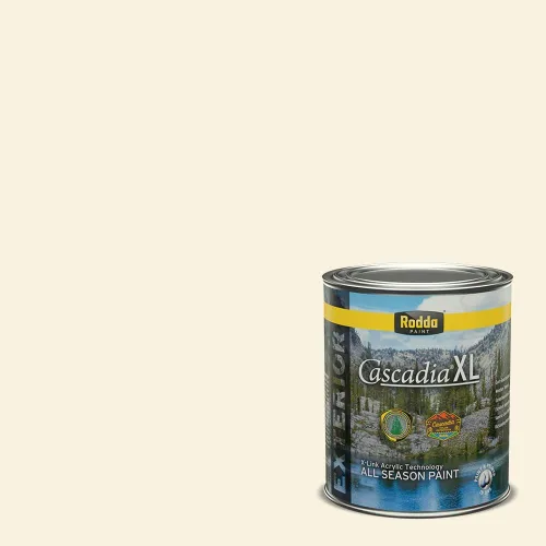 Miniatura 74 de Rodda Paint CASCADIA XL Pintura e imprimación satinada exterior en uno, cuarto de galón, otoño niño