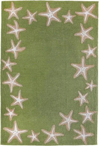 Miniatura 35 de Liora Manne CAPR5163633 - Alfombra costera para interiores y exteriores, color azul marino, 2 pies x 5 pies Cuerdas Navy