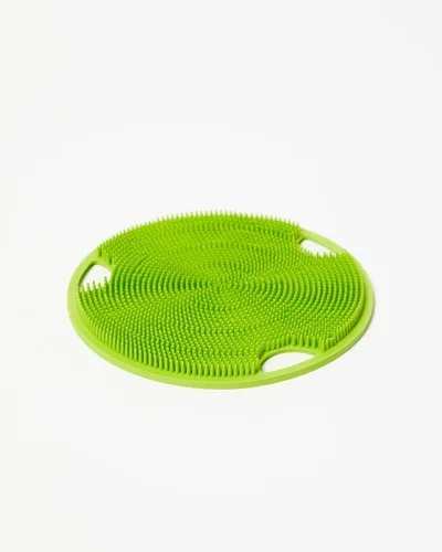 Miniatura 13 de Boie USA Exfoliante de cuerpo plano, exfoliante de ducha suave similar a la silicona y cepillo de limpieza corporal, reemplazo de lufa adhesivo a