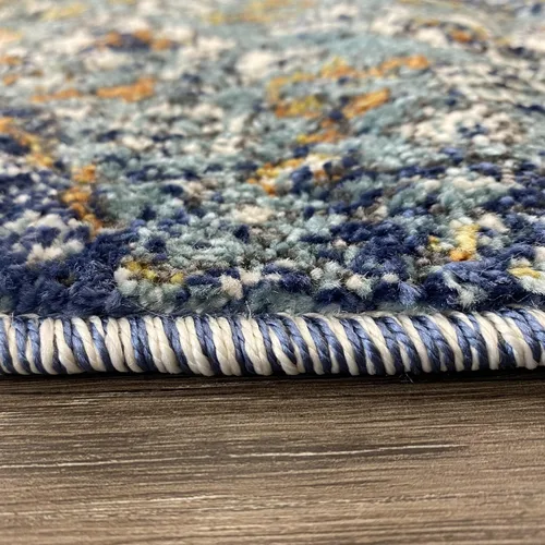 Miniatura 5 de Luxe Weavers 4620 Marine 2x3 - Alfombra floral envejecida