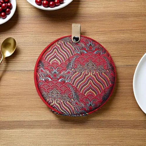 Miniatura 6 de Puerh Tea Cake Fermentado Pu Er Caja de té Caja de regalo de embalaje de té Caja de regalos Caja de té chino Soporte de té para amantes del té