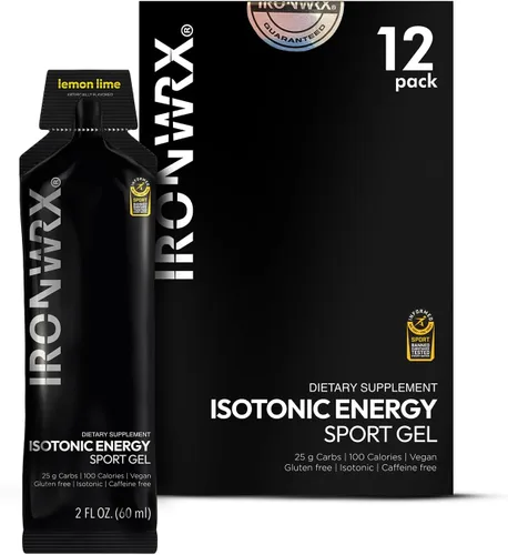 Miniatura 11 de Isotonic Energy Gels 0.88 oz de carbohidratos rápidos y electrolitos Combustible de resistencia sin desorden para correr, ciclismo y triatlones