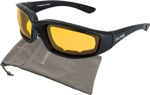 Miniatura 10 de Gafas de equitación para motocicleta, acolchadas a prueba de viento, polarizadas, TR90, marco flotante para actividades al aire libre, deportes