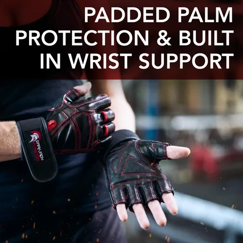 Miniatura 2 de Guantes de entrenamiento para levantamiento de pesas, guantes de gimnasio para levantamiento de pesas para hombres y mujeres, para entrenamientos