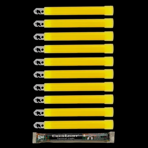 Miniatura 8 de Cyalume ChemLight, barras de luz química de grado militar, alta intensidad, 10, 10