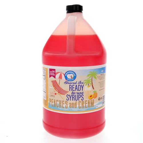 Miniatura 83 de Hypothermias Wild Cherry - Jarabe de sabores de cono de nieve hawaiano listo para usar (128 onzas líquidas), hielo afeitado, 100% azúcar de caña pura