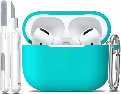 Miniatura 39 de Funda para AirPods con llavero, protección completa, de silicona, accesorios para AirPods, funda para hombres, mujeres y adolescentes, con estuche