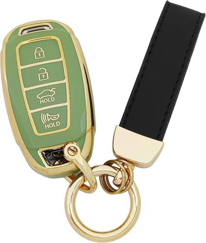 Miniatura 10 de Funda protectora de TPU suave de 360 grados para Hyundai Palisade Elantra Kona Azera Santa Grandeur IG Key Fob