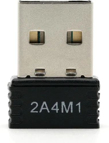Miniatura 3 de WiFi 4 USB Nano Wireless Network Dongle Adaptador para Linux (negro)