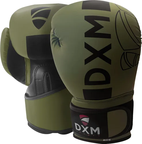 Miniatura 8 de DXM SPORTS Guantes de boxeo para hombres y mujeres, guantes de entrenamiento de boxeo, guantes de kickboxing, guantes de sparring, guantes