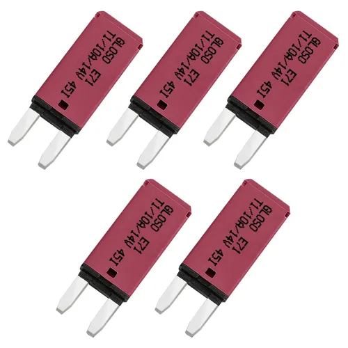 Miniatura 27 de GLOSO Mini disyuntor ATM E71 0.110 in Disyuntores automáticos de 20 amperios de reinicio automático (T1) - 1 paquete (20A)