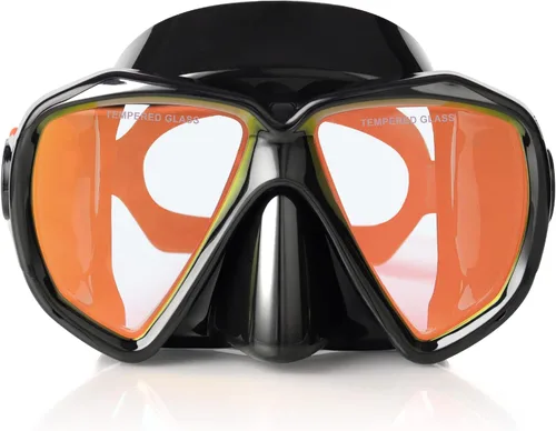 Miniatura 21 de Máscara de buceo panorámica HD para natación, gafas de buceo antivaho, máscara de buceo de vidrio templado, gafas de natación para adultos y jóvenes